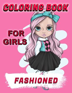Couverture_Fashioned Coloring Book For Girls
