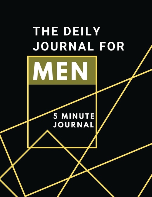 Couverture_The Daily Journal For Men 5 Minutes Journal