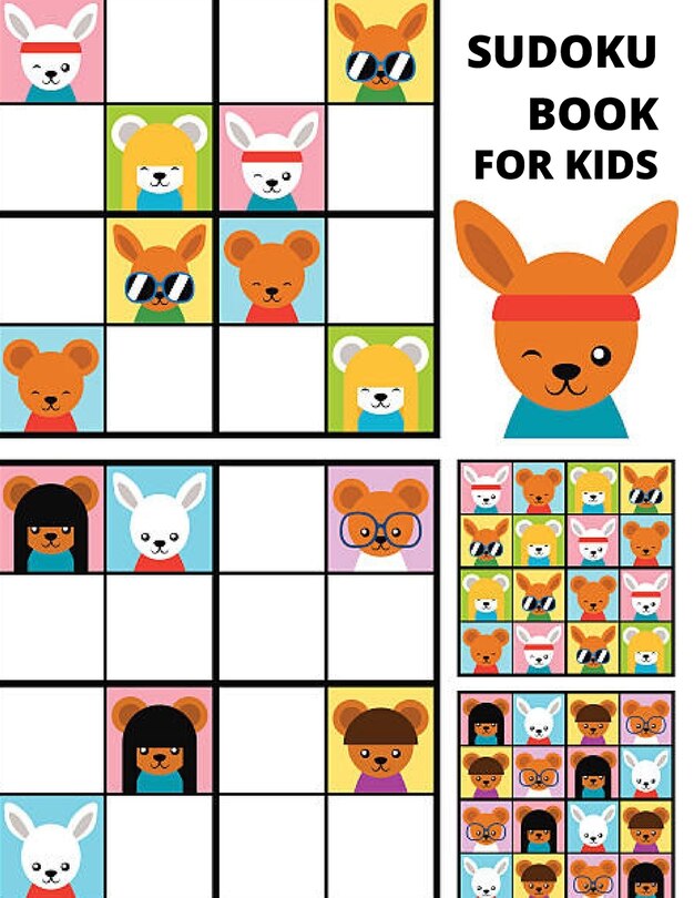 Front cover_Sudoku Book for kids