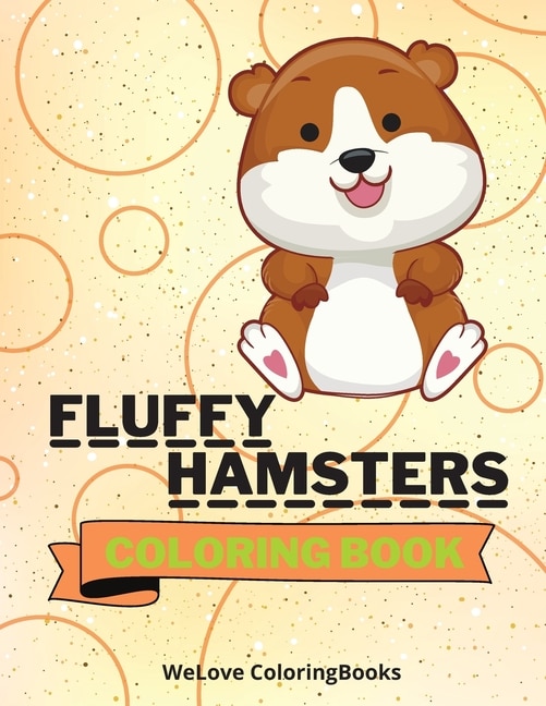 Front cover_Fluffy Hamsters Coloring Book