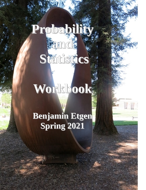 Front cover_Probability And Statistics Workbook (With ISBN)