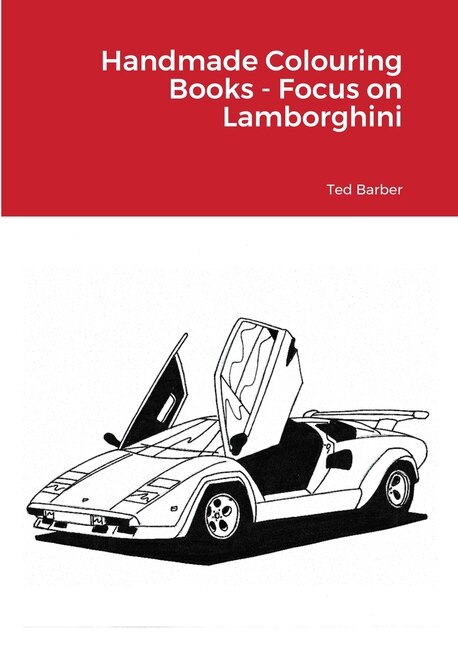 Front cover_Handmade Colouring Books - Focus on Lamborghini