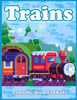 Couverture_Trains Coloring Book For Kids