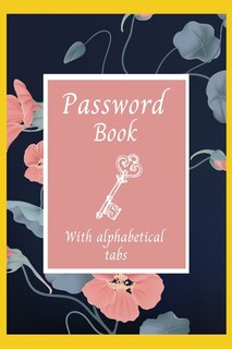 Couverture_Password Book With Alphabetical Tabs