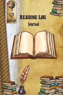 Reading Log Journal: Book Review Journal Track, Record And Review 100 Books - Reading Log Gifts For Book Lovers Reading