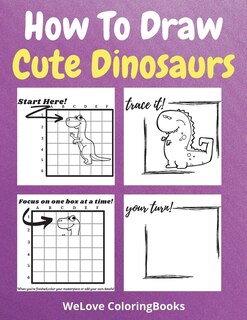 Couverture_How To Draw Cute Dinosaurs