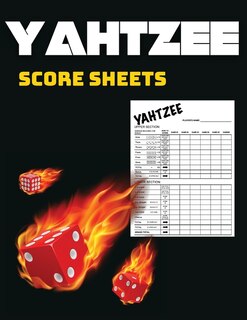 Yahtzee Score Sheets: Fun Score Pads For Scorekeeping With 8.5 X 11 Yahtzee Score Cards - 100 Large Yahtzee Score Pads