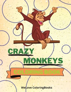 Couverture_Crazy Monkeys Coloring Book