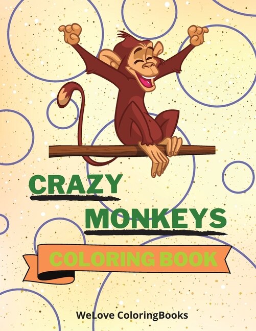 Couverture_Crazy Monkeys Coloring Book
