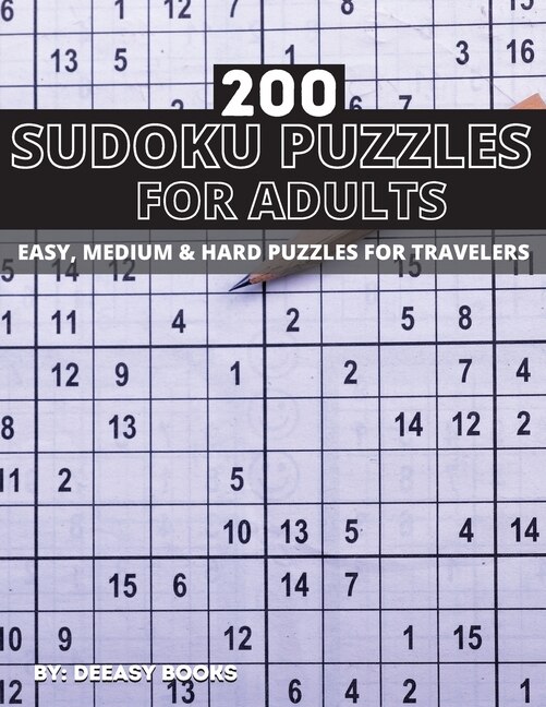 Front cover_Sudoku Puzzles For Adults