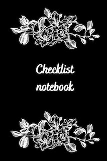 Checklist Log Book: Checklist Simple To-do Lists To-do Checklists For Daily And Weekly Planning 6x9 Inch With 120 Pages