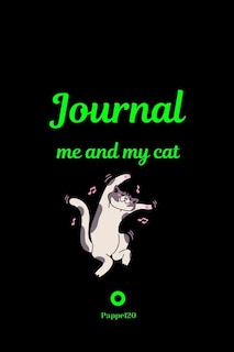 Me And My Cat, Journal Journal For Girls With Cat Black Cover 6x9 Inches