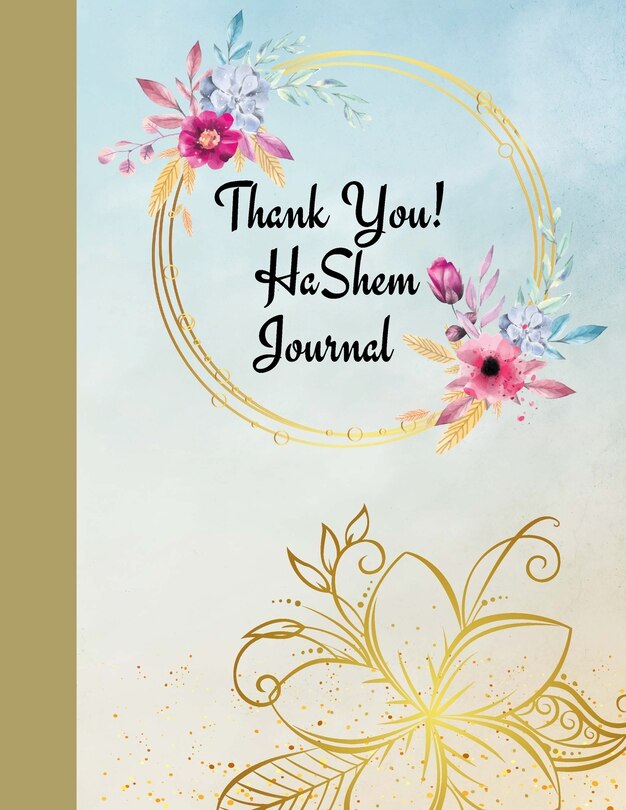 Front cover_thank you HaShem Journal