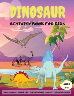 Couverture_Dinosaur Activity Book For Kids