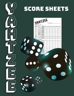 Yahtzee Score Sheets: 100 Large Yahtzee Score Pads, Score Pads For Scorekeeping, 8.5 X 11 Yahtzee Score Cards