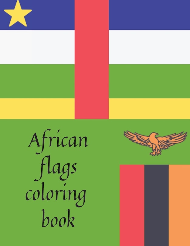 Couverture_African Flags Coloring Book