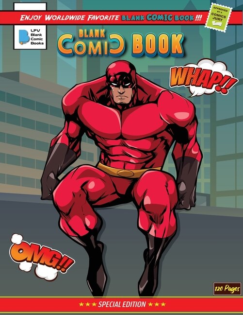 Blank Comic Book: Create Your Own Comics With This Comic Book Journal Notebook - 120 Pages Of Fun And Unique Template