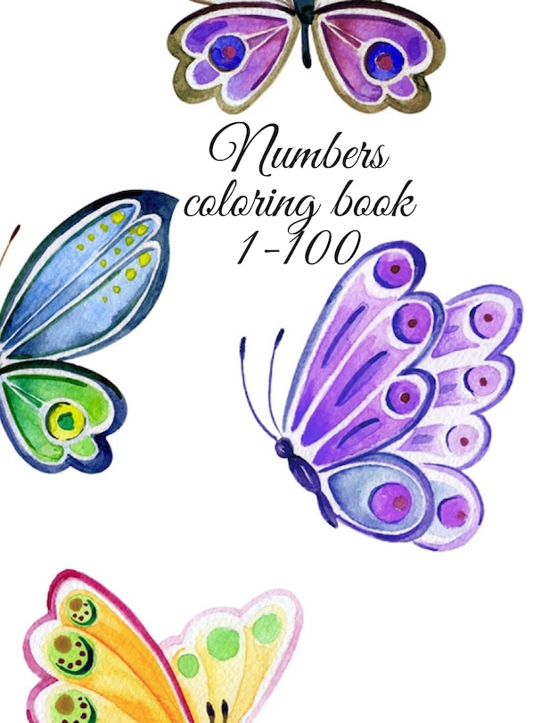 Couverture_Numbers Coloring Book 1-100