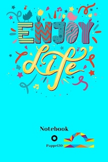 Dot Grid Notebook Libra Sign Cover Color Aqua 160 Pages 6x9 Inches