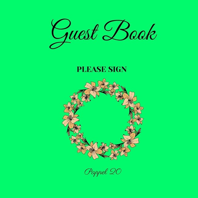 Couverture_Guest Book - Floral Symphony Of Lilies