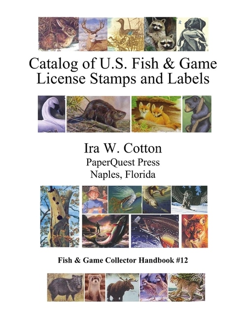 Couverture_Catalog of U.S. Fish & Game License Stamps and Labels