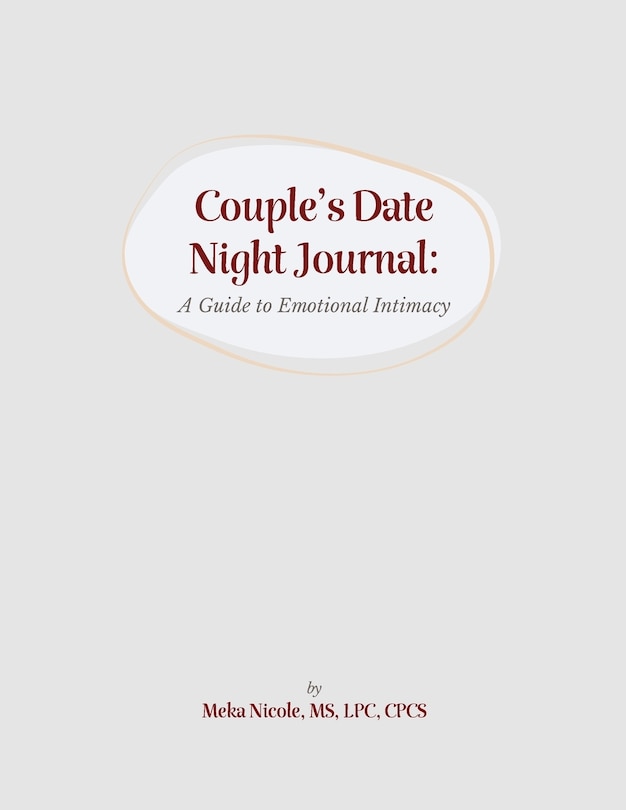 Front cover_Couples Date Night Journal