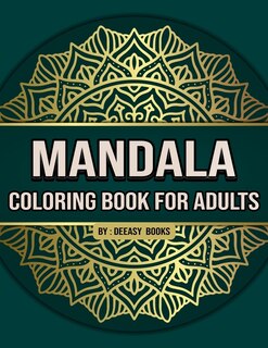 Front cover_Mandala Coloring Book for Adults