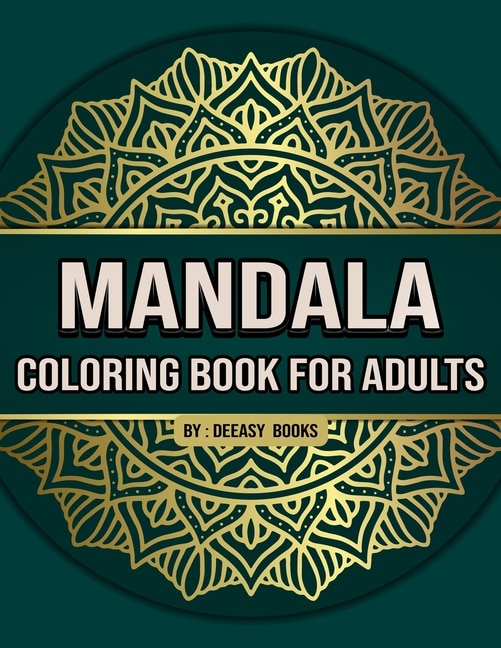 Front cover_Mandala Coloring Book for Adults
