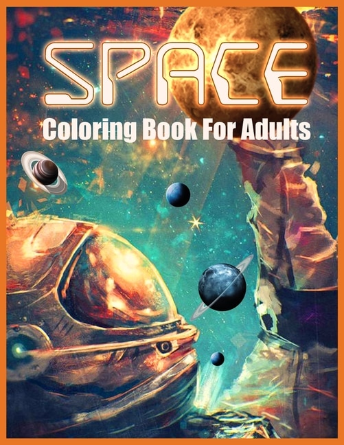 Front cover_Space Coloring Book