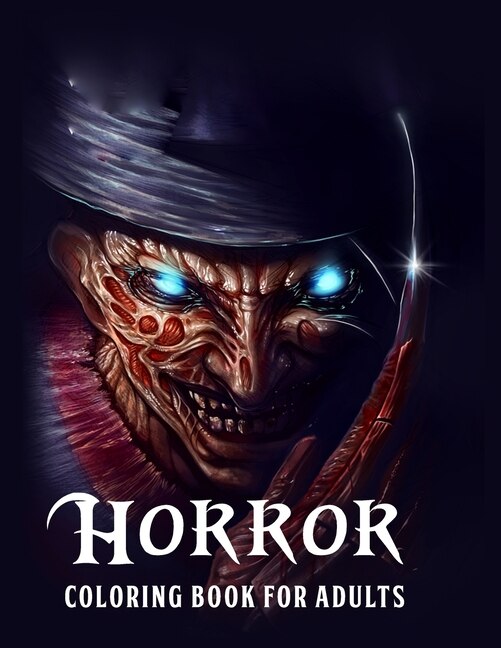 Front cover_Horror Coloring Book