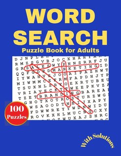 Couverture_Word Search Puzzle Book For Adults
