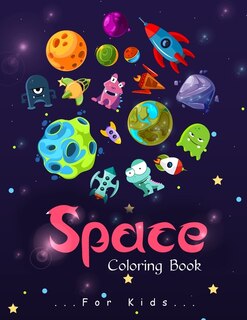 Front cover_Space Coloring Book