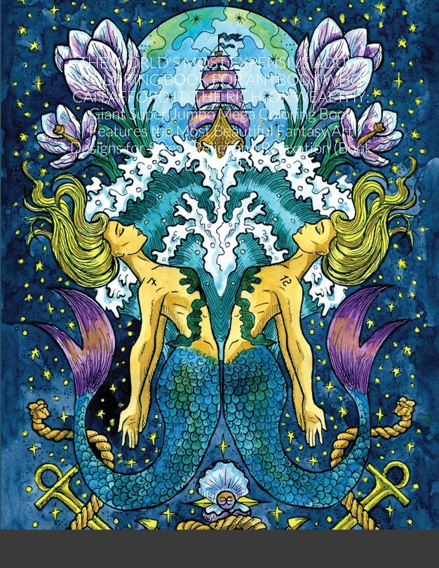 Couverture_The World's Most Expensive Adult Coloring Book for Anybody Who Can Afford It, the Rich, or Wealthy