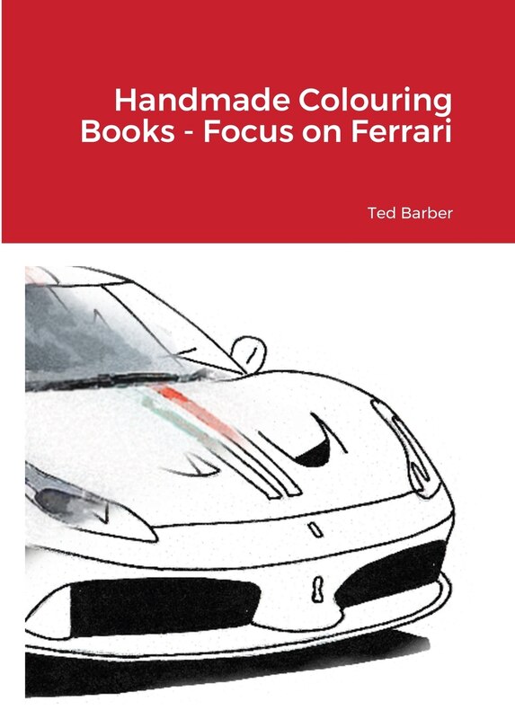 Couverture_Handmade Colouring Books - Focus on Ferrari