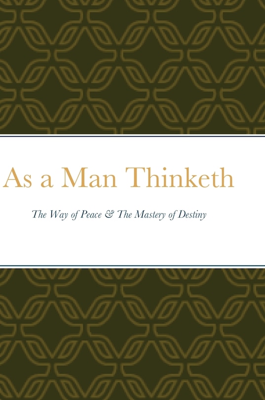 Front cover_As a Man Thinketh