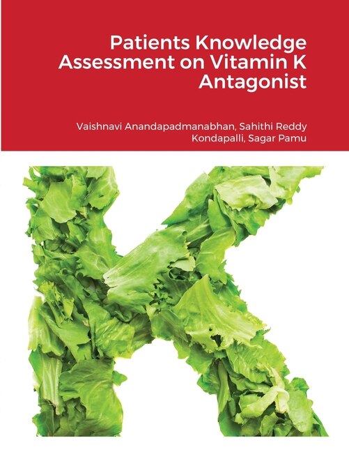 Front cover_Patients Knowledge Assessment on Vitamin K Antagonist
