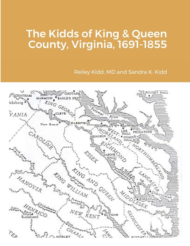 Couverture_The Kidds of King & Queen County, Virginia, 1691-1855