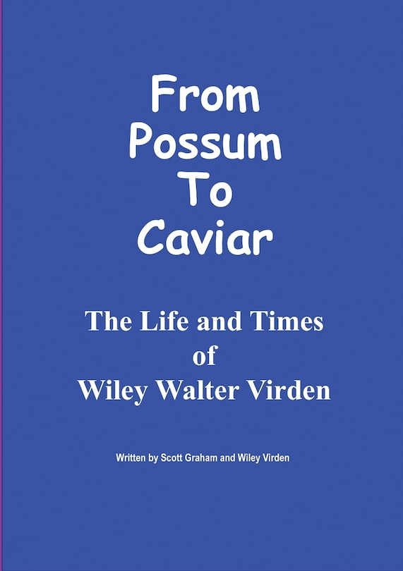 Front cover_From Possum to Caviar