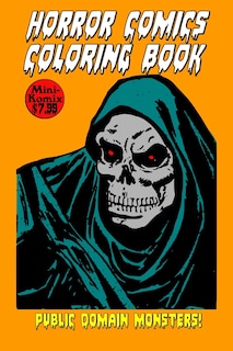 Front cover_Horror Comics Coloring Books