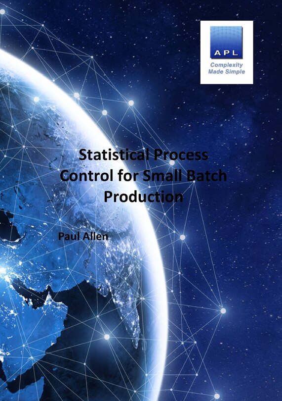 Front cover_Statistical Process Control for Small batch Production