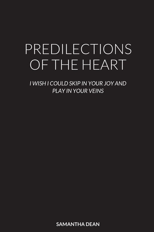 Couverture_Predilections of the Heart