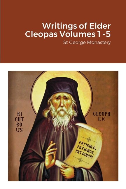 Front cover_Writings of Elder Cleopas Volumes 1 -5