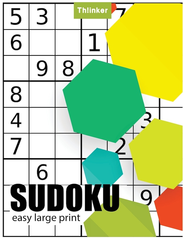 Front cover_Sudoku Easy Large Print