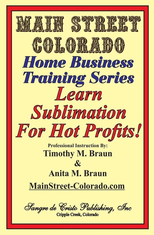 Couverture_Learn Sublimation For Hot Profits!