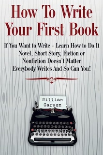 Couverture_How To Write Your First Book