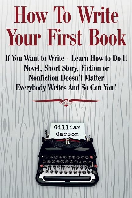 Couverture_How To Write Your First Book