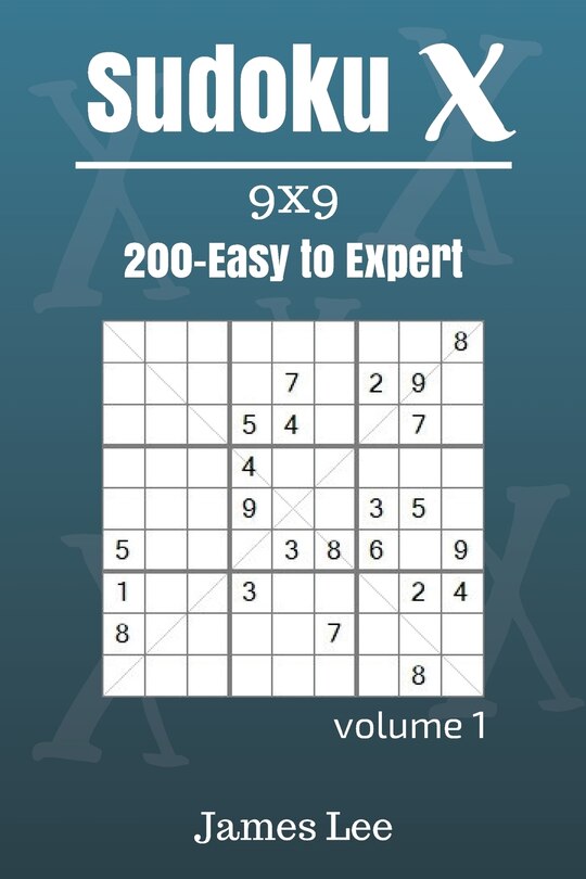 Couverture_Sudoku X Puzzles - Easy to Expert 200 vol. 1
