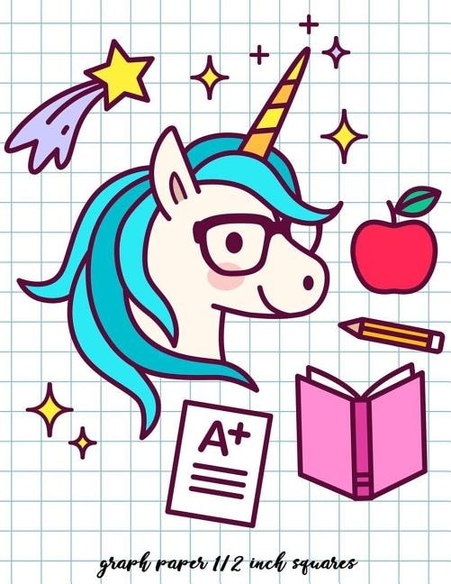 Couverture_Graph Paper 1/2 Inch Squares