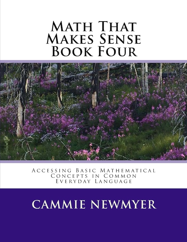 Front cover_Math That Makes Sense Book Four