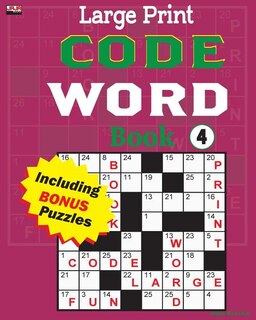 Front cover_Large Print CODE WORD Book 4